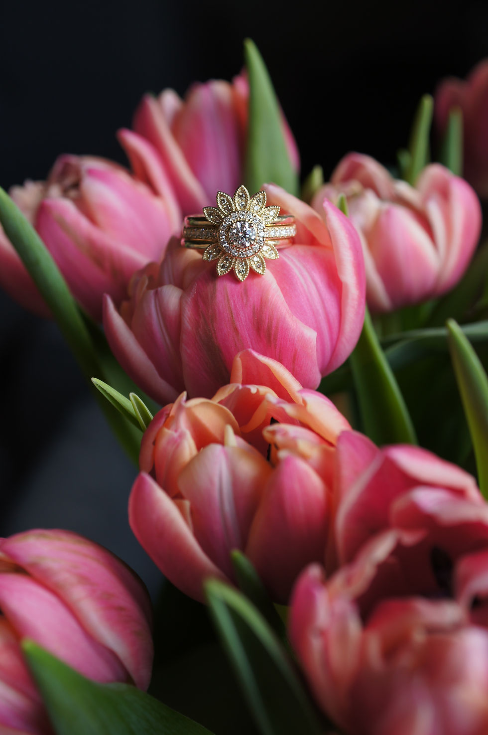 Thumbnail: Ring "Flower Wedding Ring 2"
