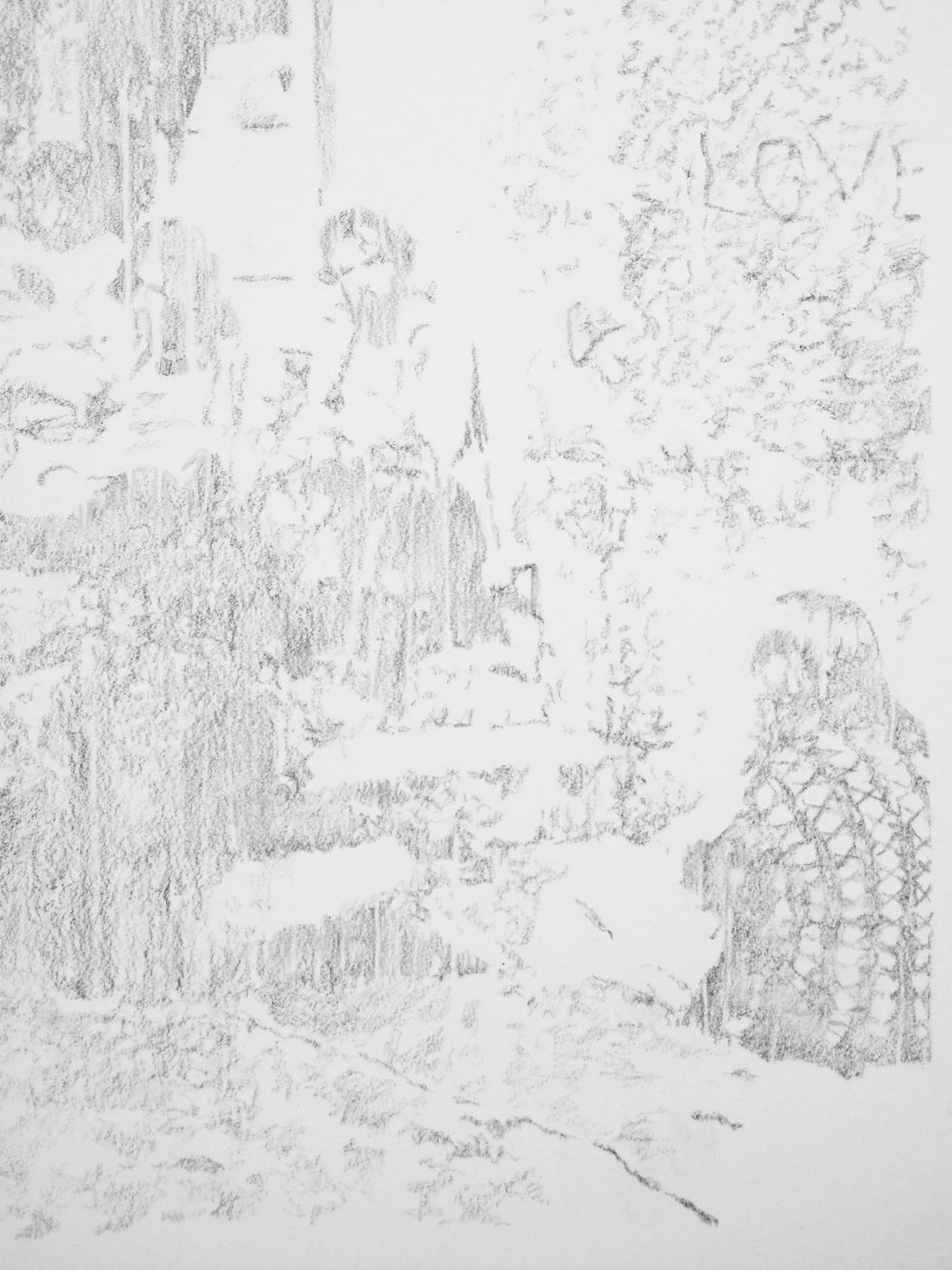 Untitled 370 (Love) detail