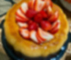 Famous Chocoflan w/Strawberries (Serves 8 – 10)