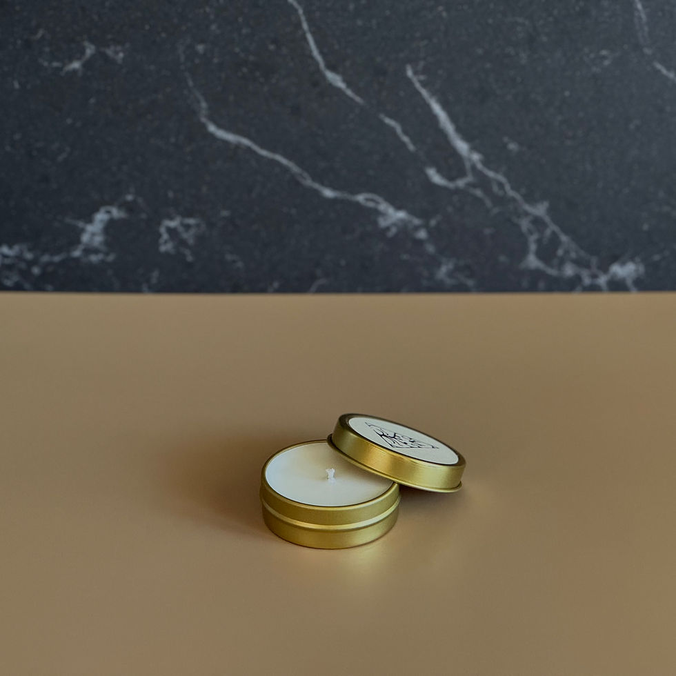 Thumbnail: 1 oz Winter Garden Candle Front View