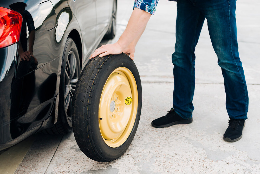 How far and fast can you drive on a spare flat tire integrity 1st