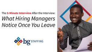 The 5-Minute Interview After the Interview: What Hiring Managers Notice Once You Leave