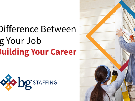 The Difference Between Doing Your Job and Building Your Career