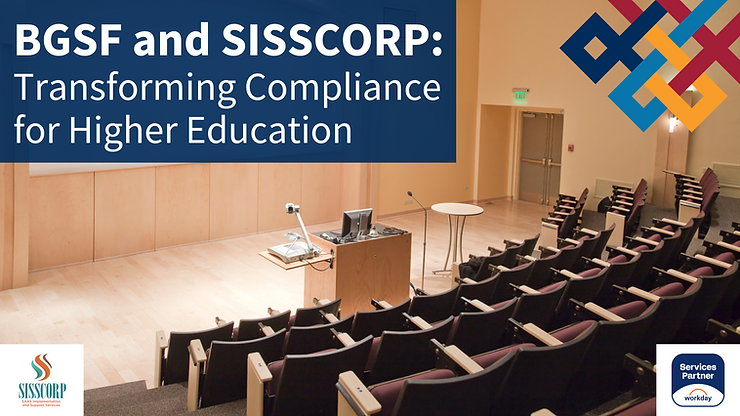 BGSF_SISSCORP_Transforming_Compliance_Higher_Education