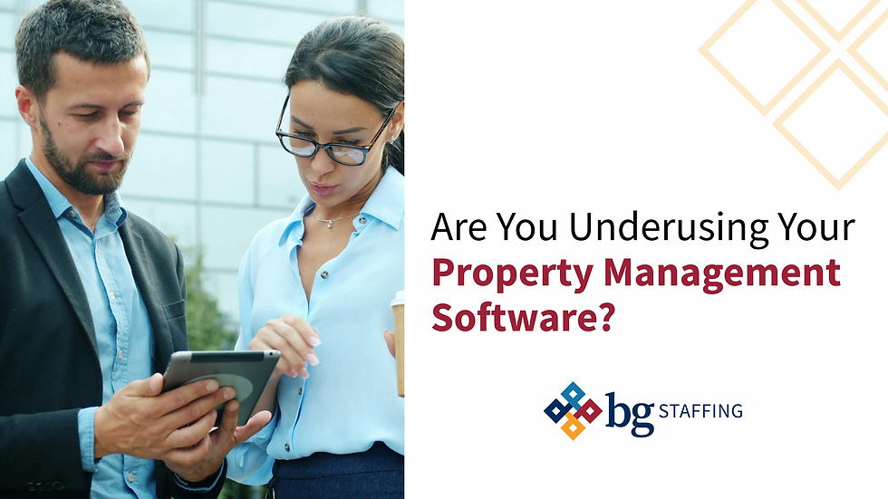 Are You Underusing Your Property Management Software?
