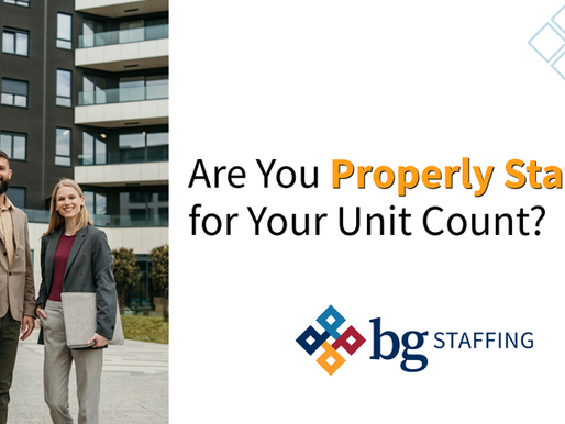Are You Properly Staffed for Your Unit Count?