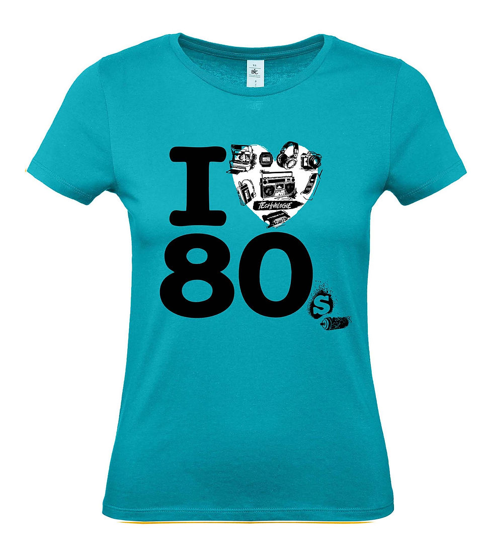 Miniature : T-shirt Femme "Techs 80's"