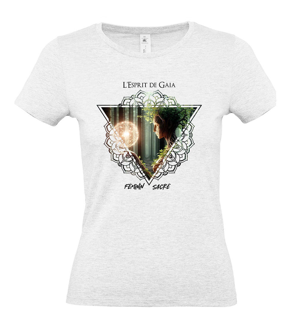 Miniature : T-shirt Femme "L'Esprit de Gaïa"