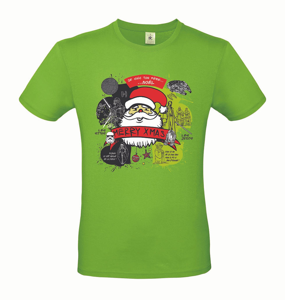 Miniature : T-shirt Homme "Je suis ton Père... Noël"