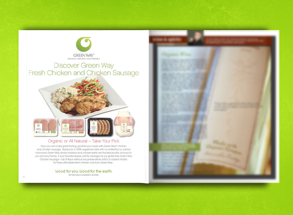 Green Way Organic Meats Ad