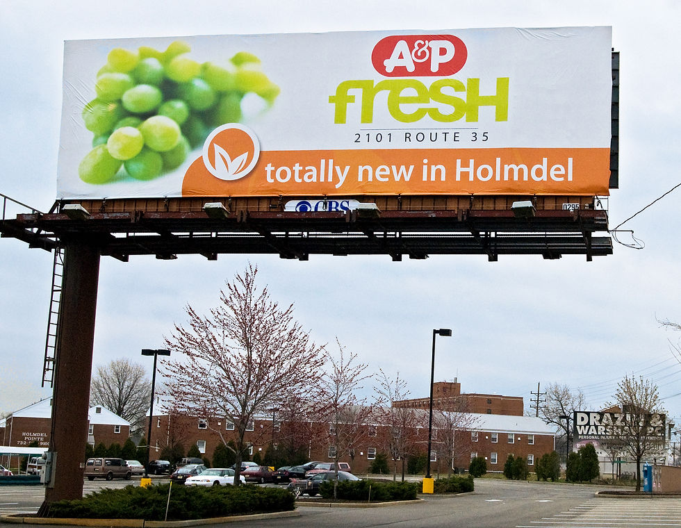 A&P Fresh Outdoor Billboard