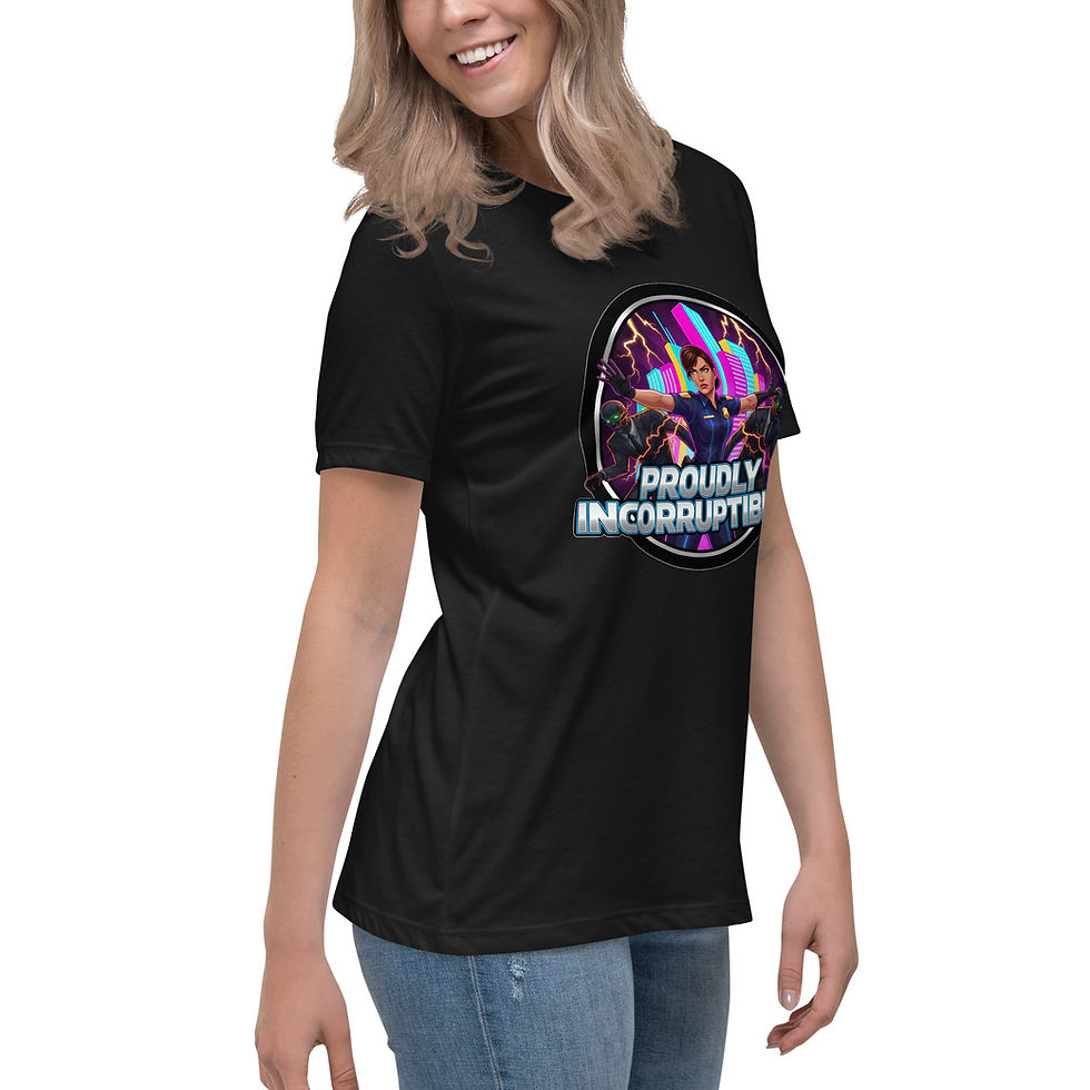 Thumbnail: Women's "Proudly Incorruptible" T-Shirt