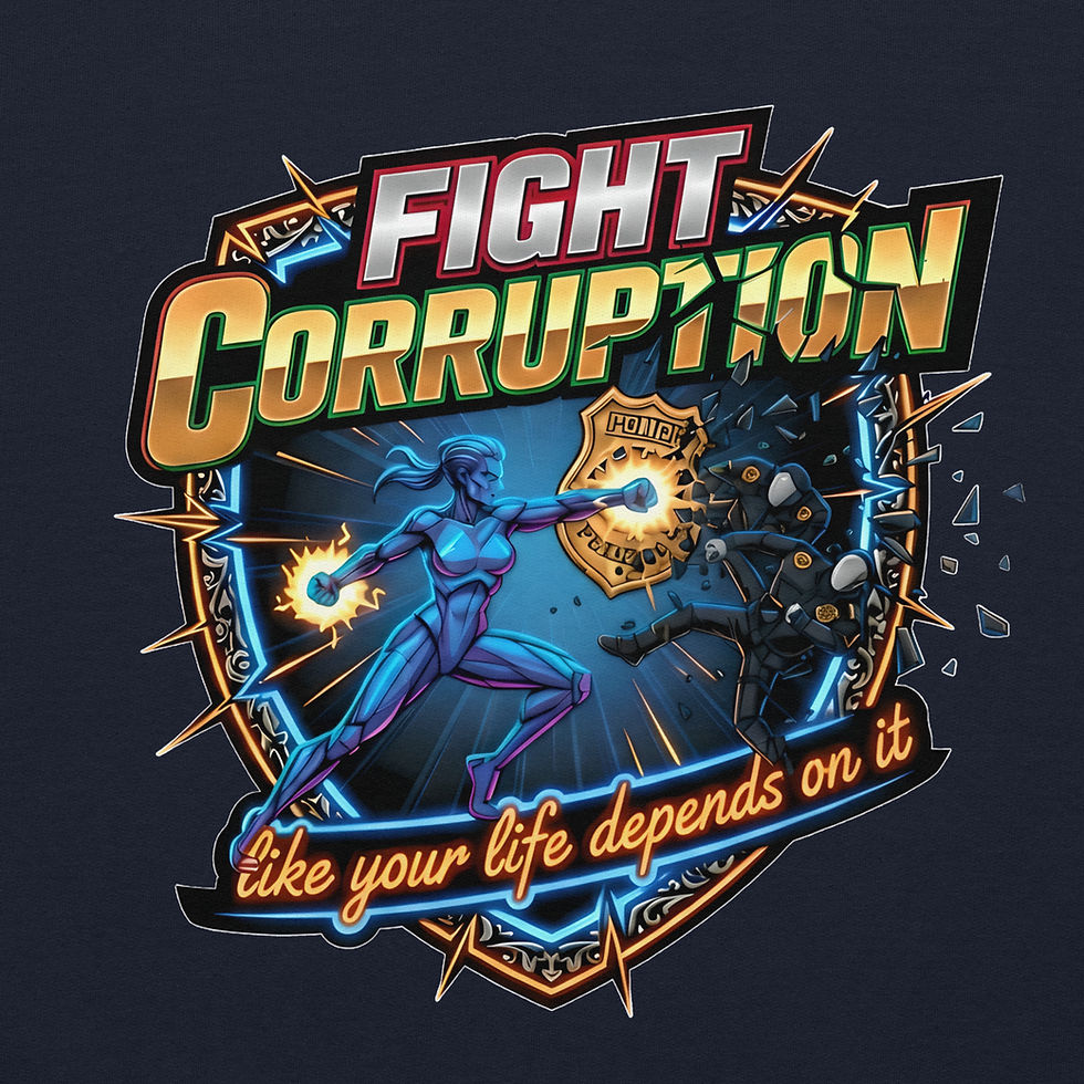 Thumbnail: Unisex "Fight Corruption" Hoodie