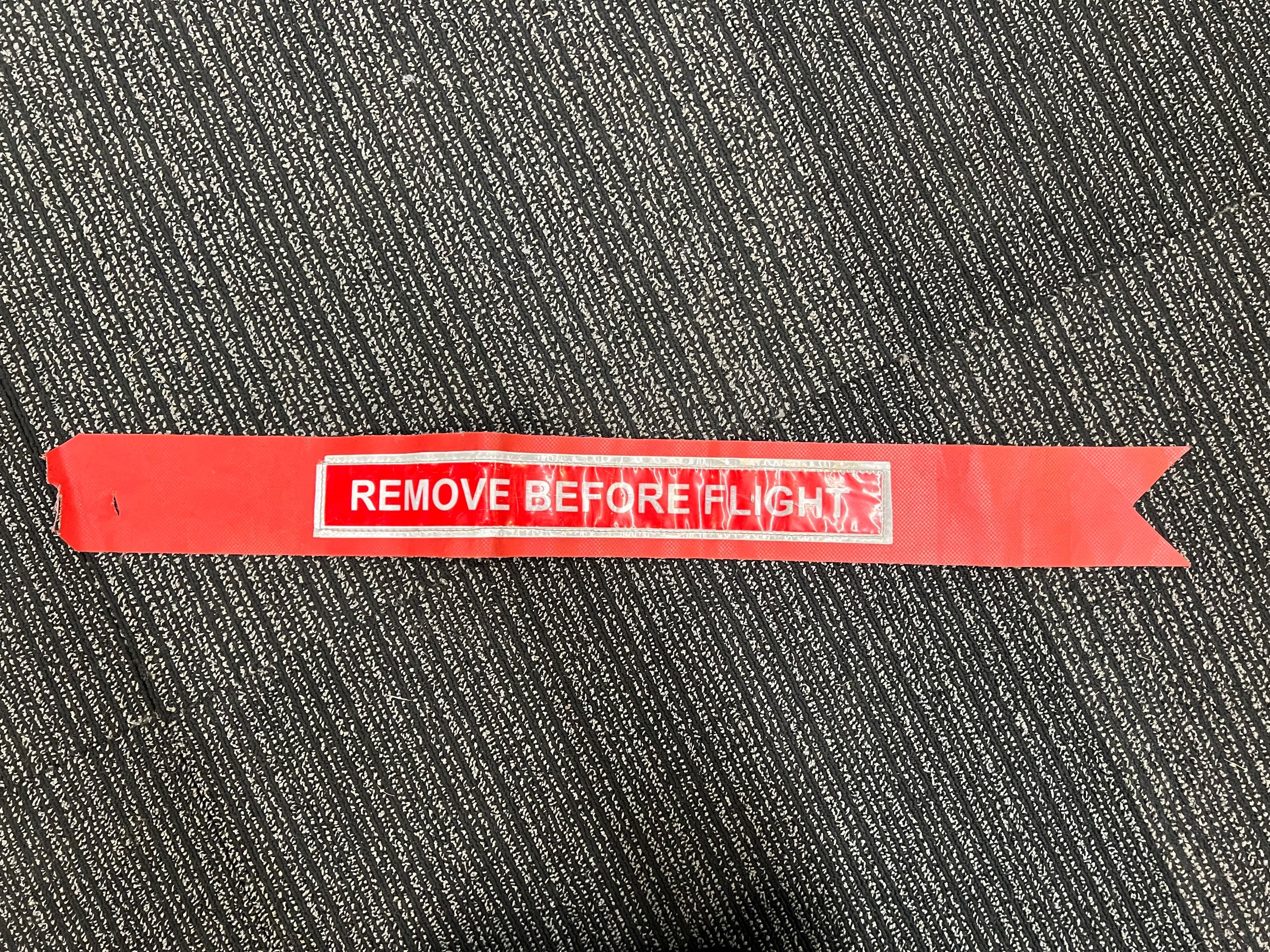 Remove Before Flight Flag