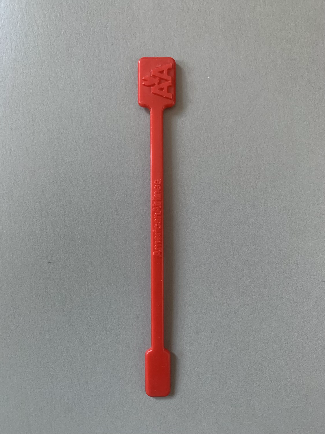 American Airlines Drink Stirrer