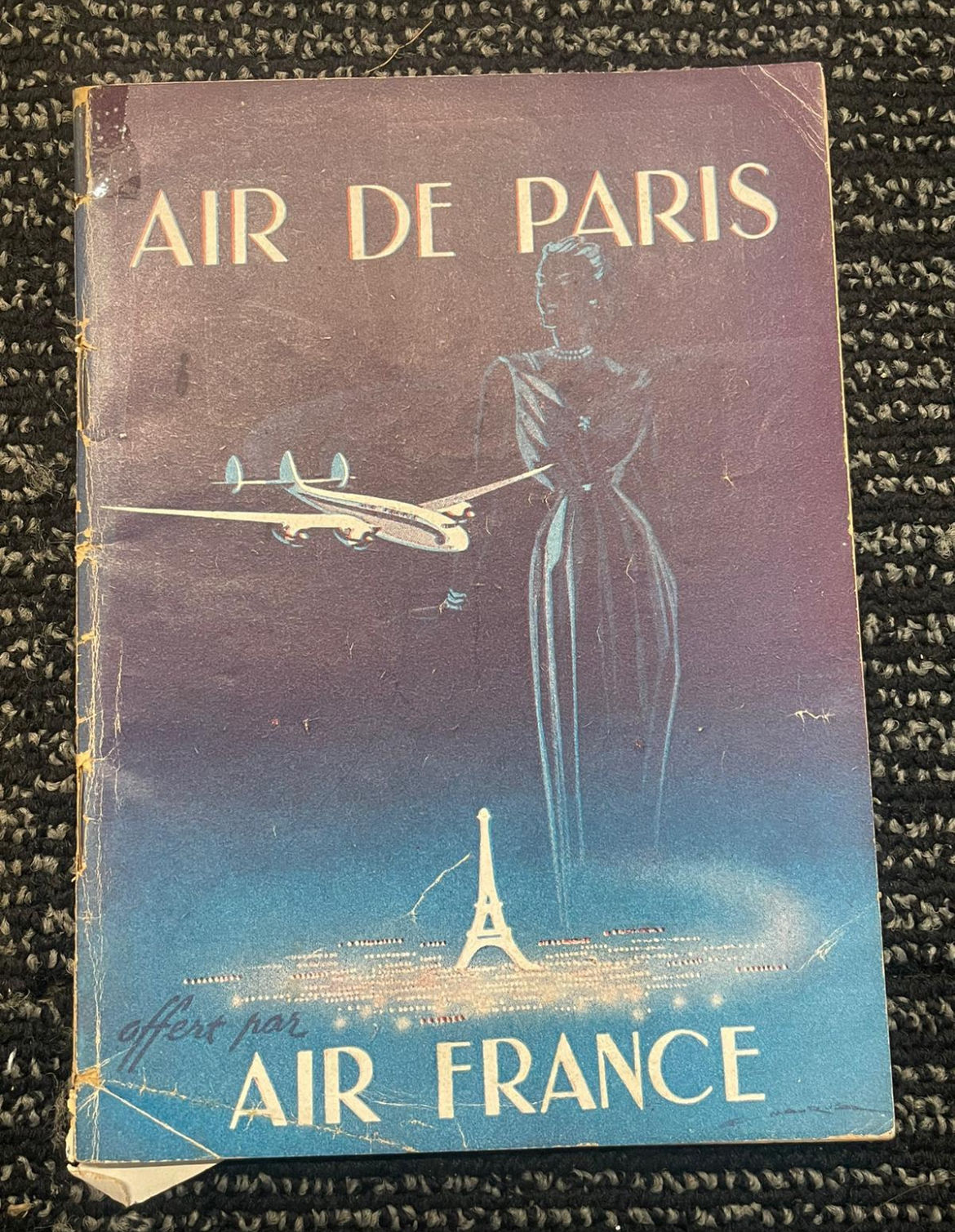 Air France Air De Paris Book