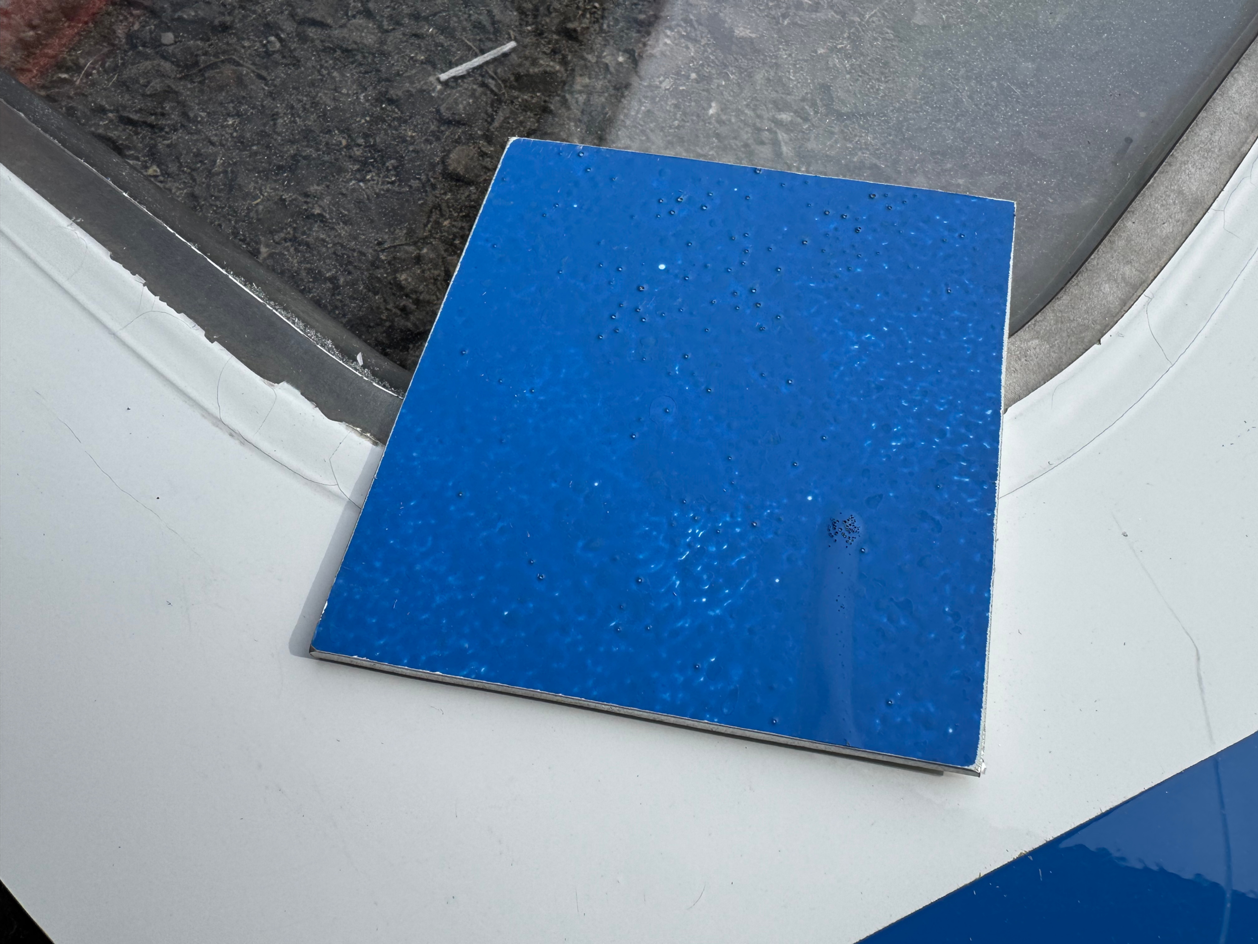 Jet2 757 G-LSAN fuselage skin cut