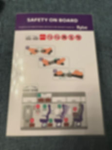 Flybe Dash 8-400 Safety Card