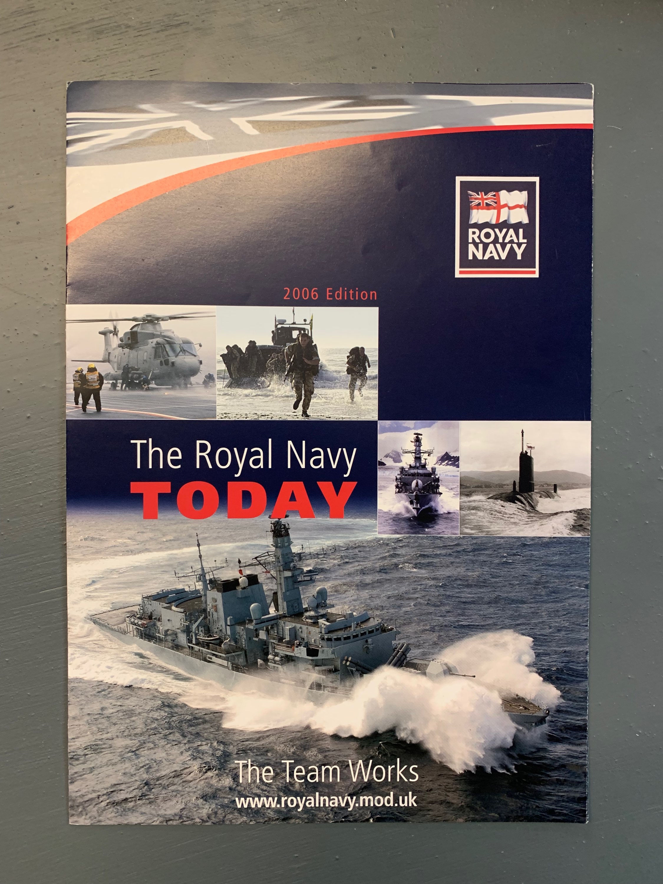 The Royal Navy today booklet 