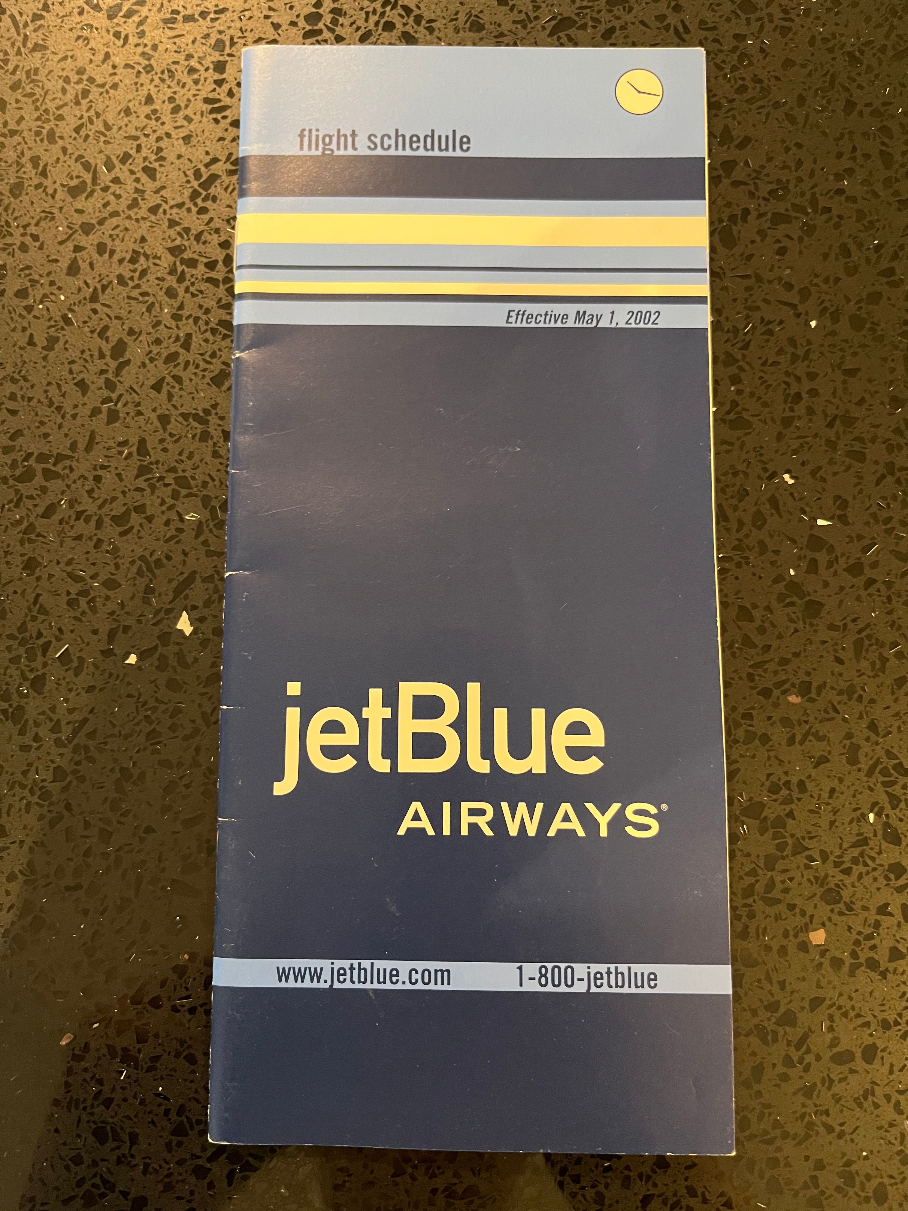 jetBlue Airways flight schedule May 2002