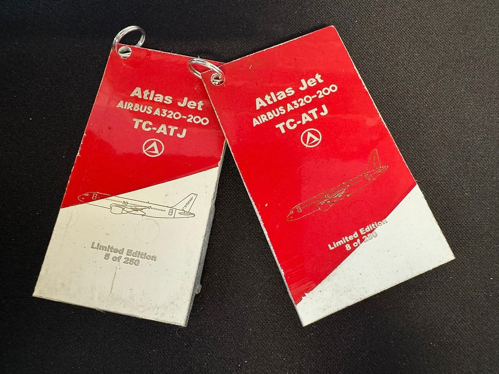 Thumbnail: Atlasjet TC-ATJ Fuselage Skin Tag