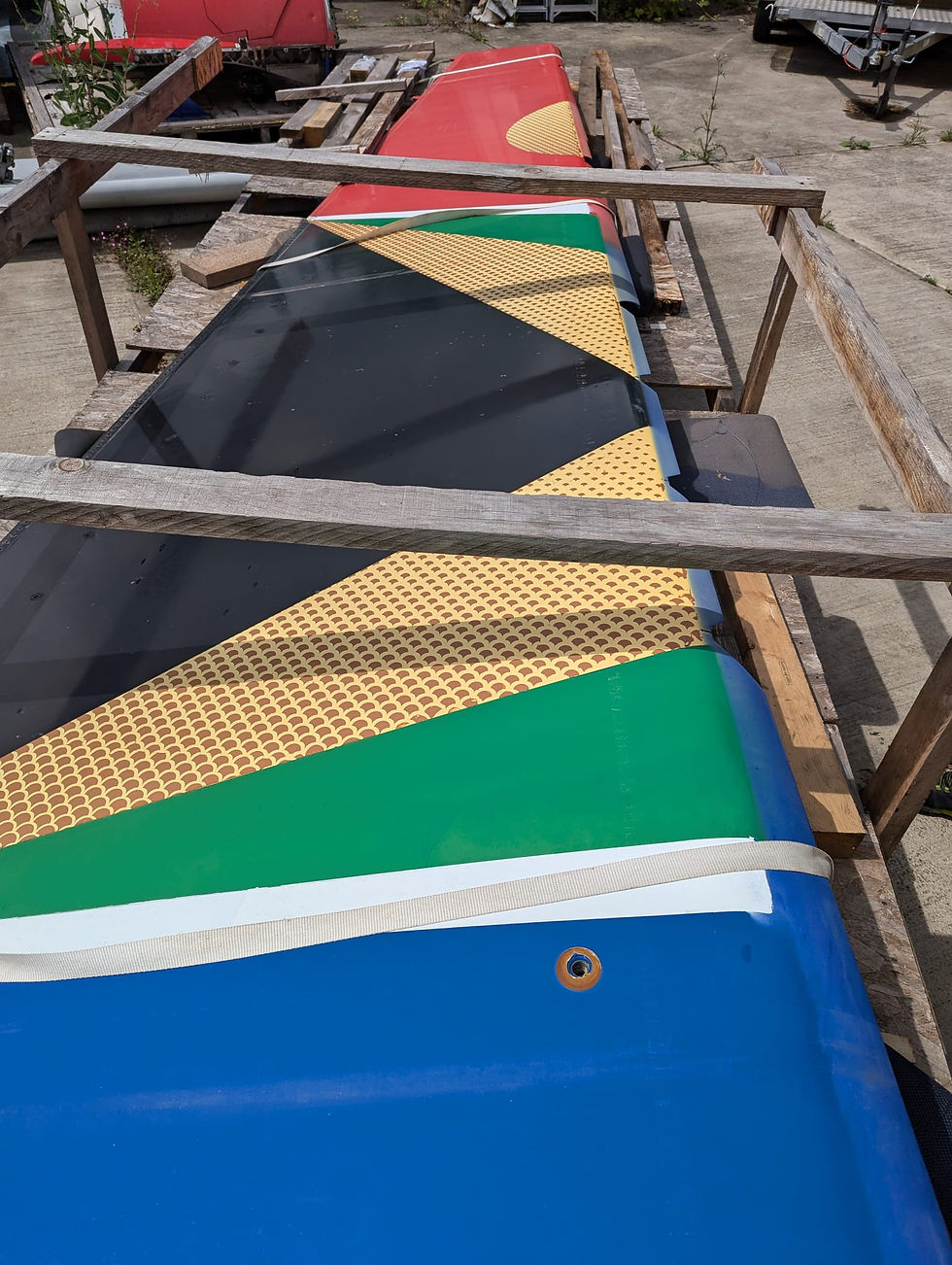 Thumbnail: South African Airways A319 ZS-SFM composite rudder tag