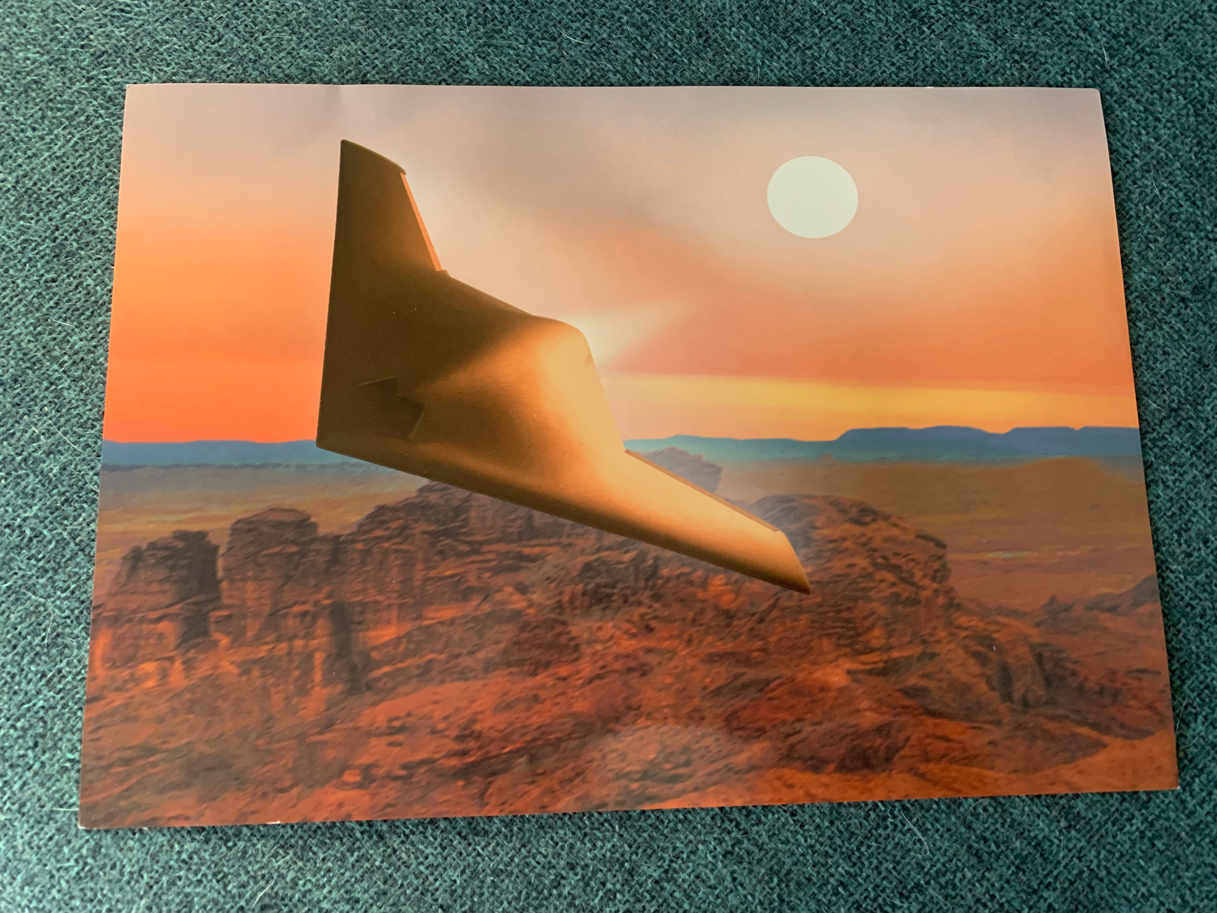 nEUROn unmanned combat aircraft information card A4