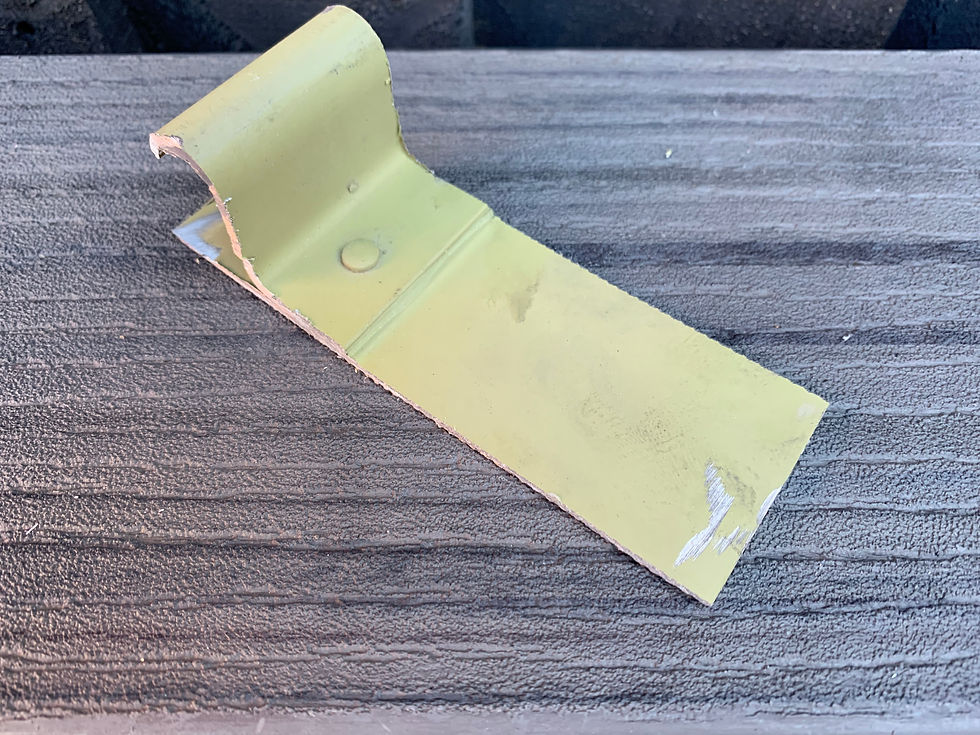Thumbnail: Vueling A320 EC-ICS fuselage skin off cuts 