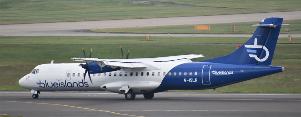 Thumbnail: Blue Islands ATR 72 G-ISLK Entry Door Skin Tag