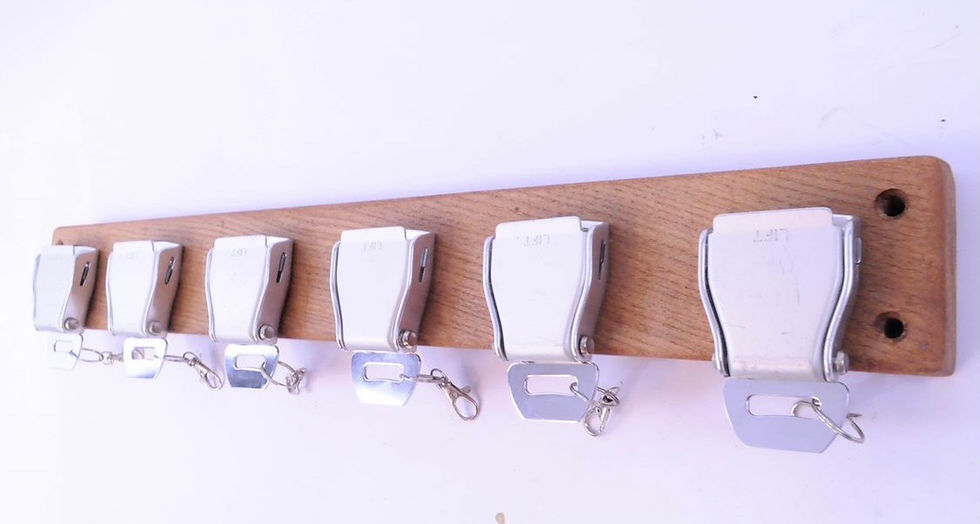 Thumbnail: Set of 6 belt buckle rack 