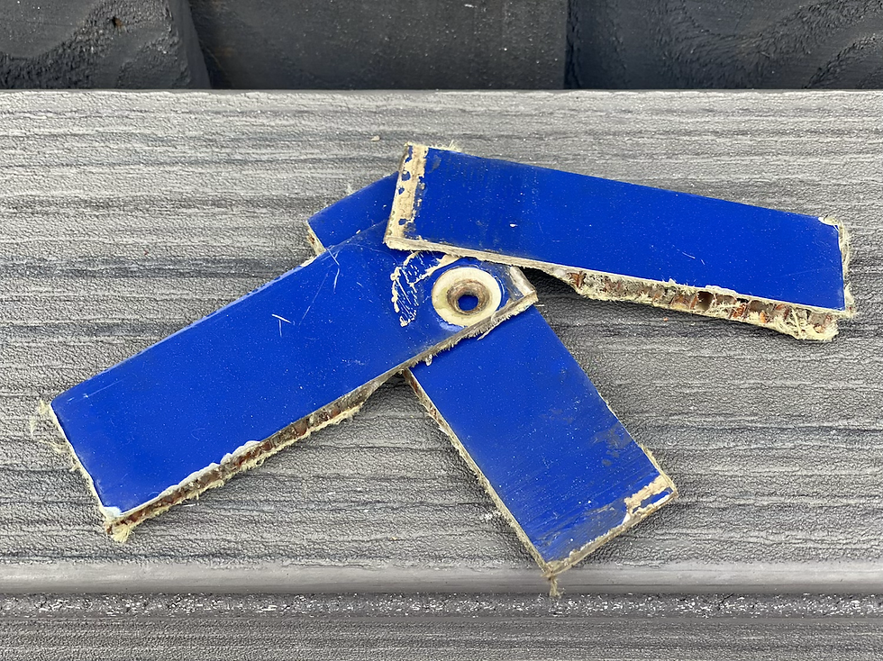 Thumbnail: Titan Airways ATR 42 G-ZAPJ tail section off cut 