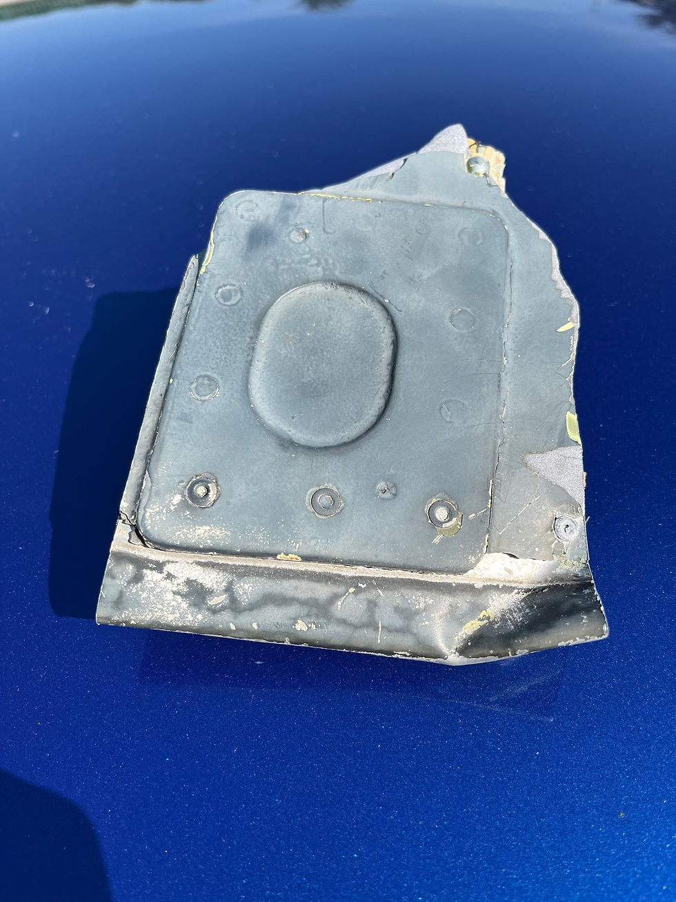 Royal N Wessex HAS.1 helicopter XM833 fuselage tail skin cut