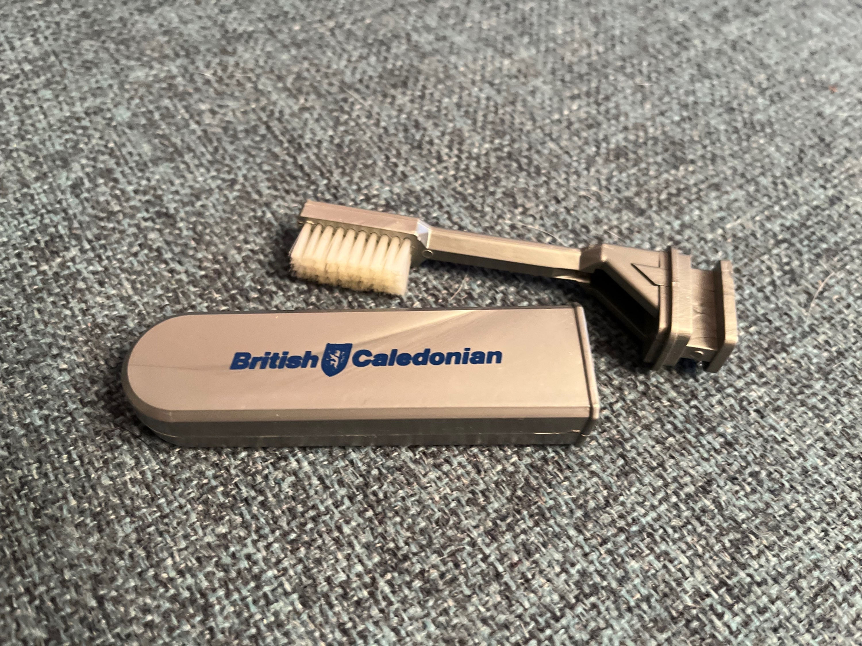 British Caledonian toothbrush 