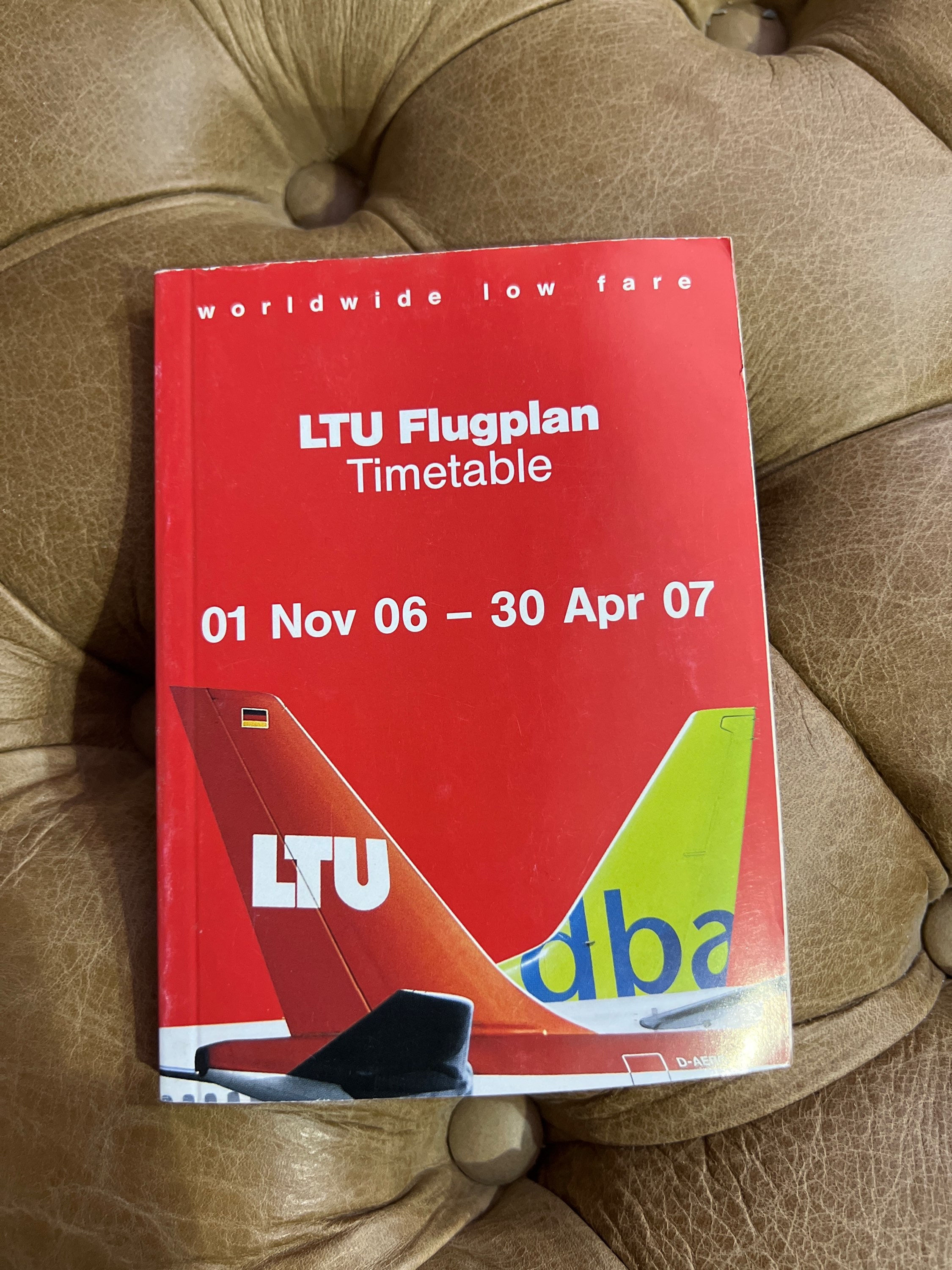 LTU Winter Nov 06 - Apr 07 Timetable