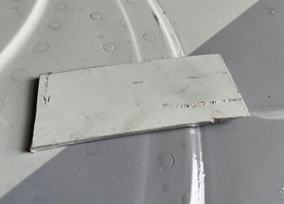 Thumbnail: Vickers VC10 ZA147 “RO” Lettering Fuselage Off Cut