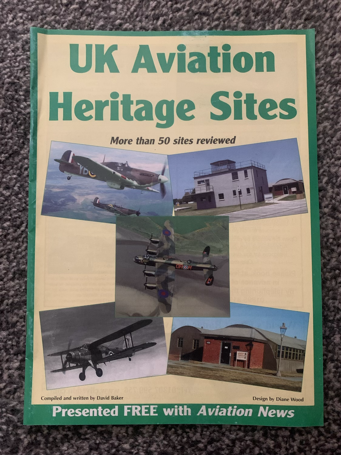 Uk aviation Heritage sites booklet 