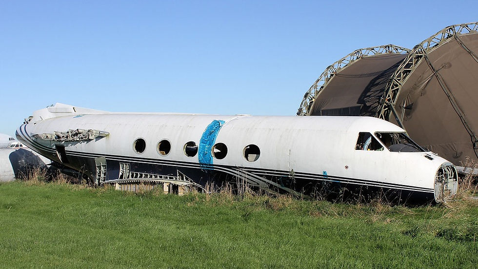 Thumbnail: Gulfstream Aerospace G-1159A reg N103CD fuselage off cuts 