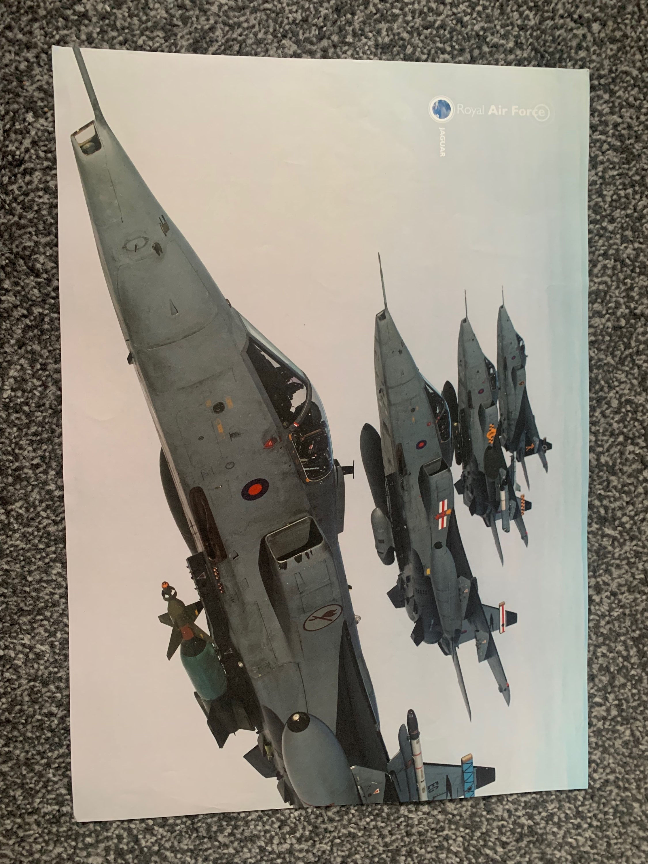 Royal Air Force Jaguar poster 