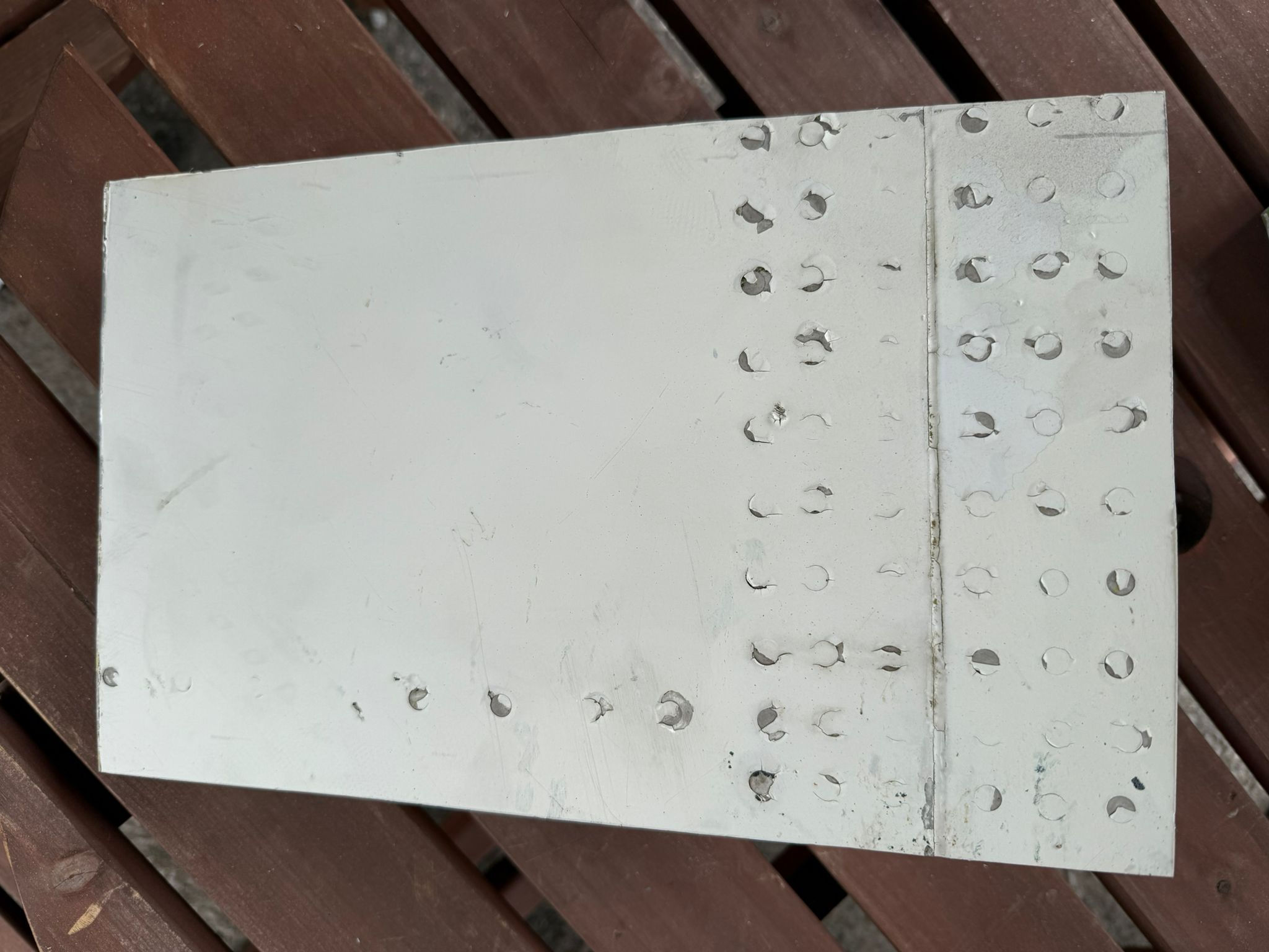 Ex United Airlines 747-100 N4712U fuselage skin section