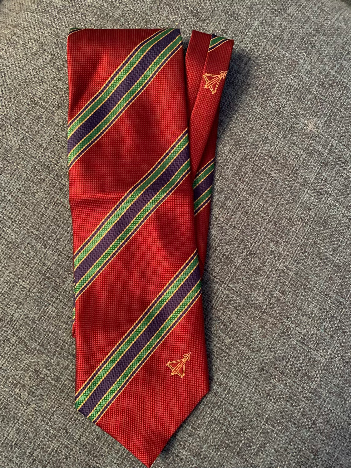Military aviation tie 