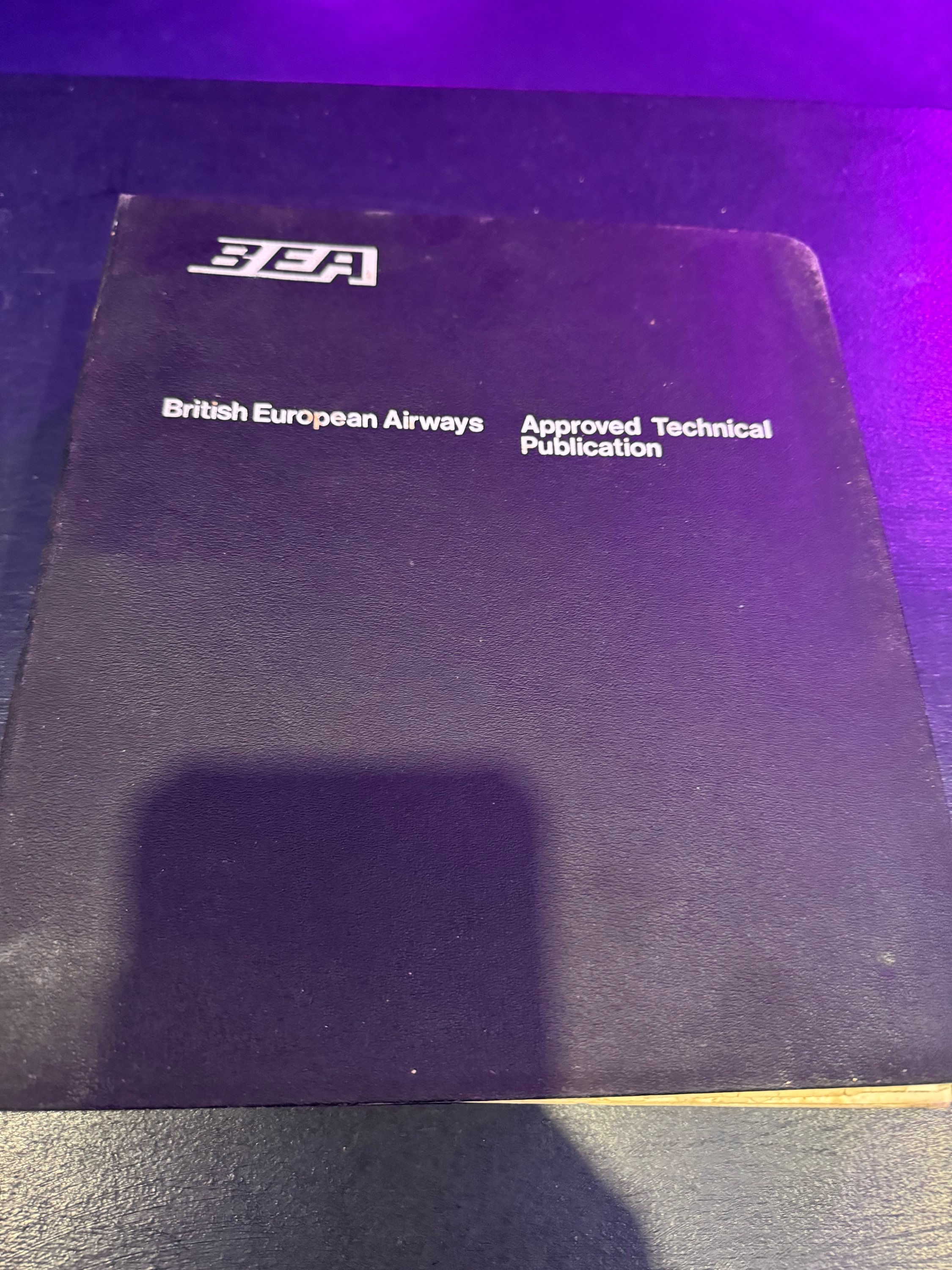 BEA approved technical publication