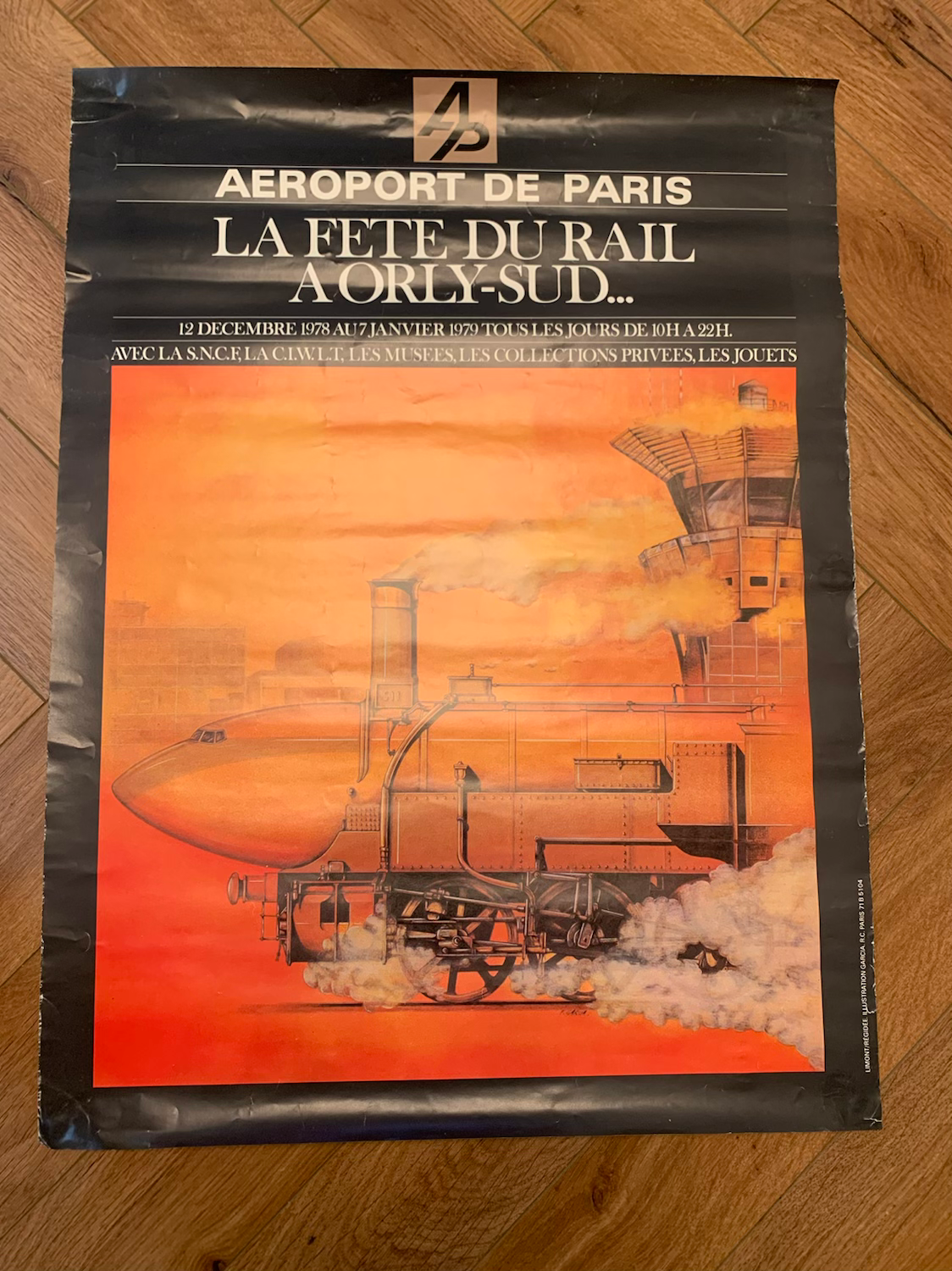 Aeroport De Paris Poster (64x48cm)