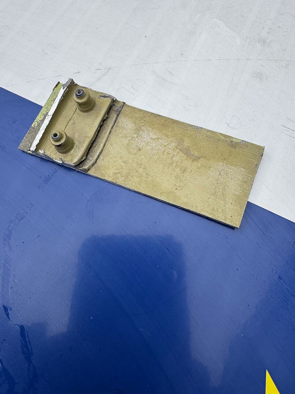 Thumbnail: Czech Airlines A319 OK-MEL fuselage skin flag off cut 