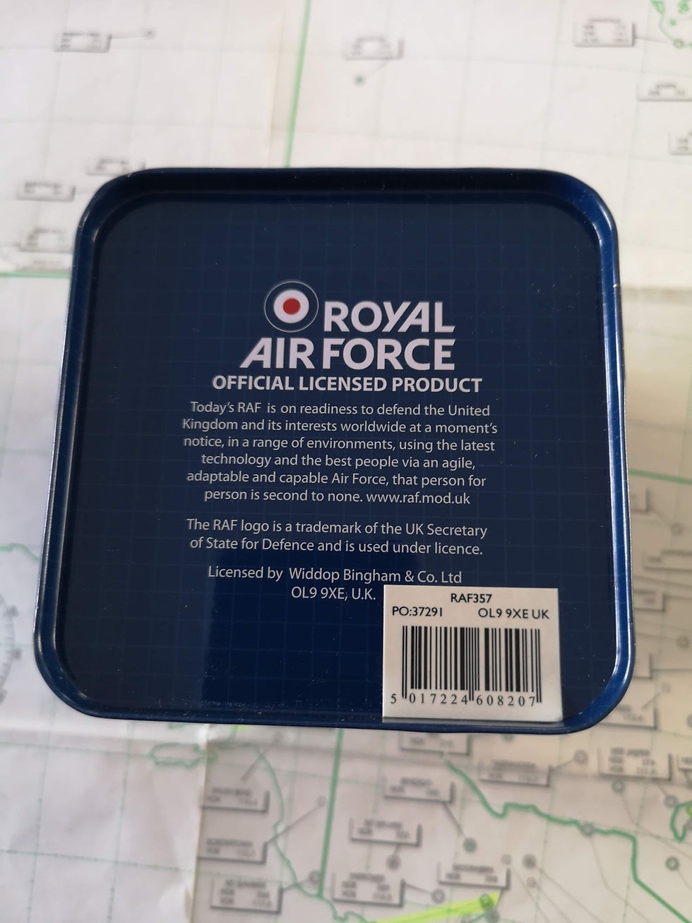 Thumbnail: RAF Tornado Fighter New Tin Money Box 