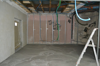 Fase de obra - projeto design de interiores