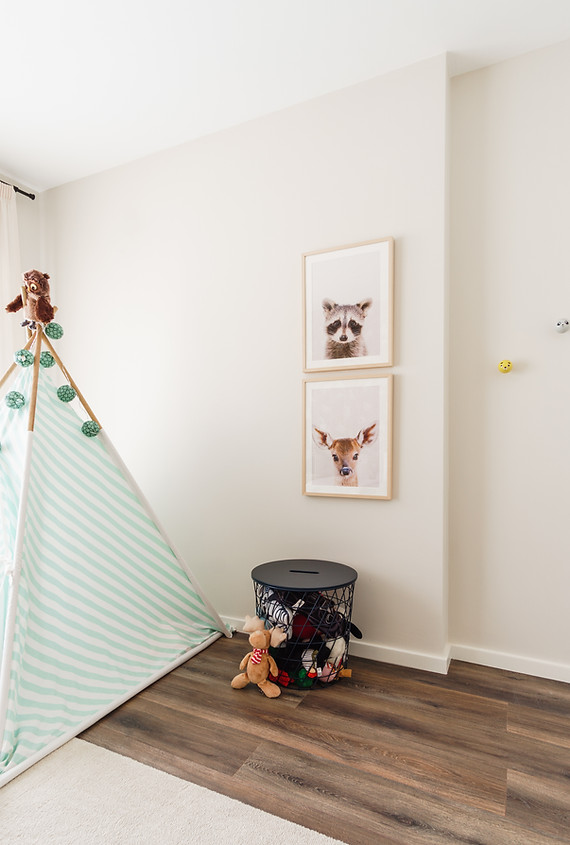 Decoração de quarto de criança Projeto design de interiores Tangerinas & Pêssegos