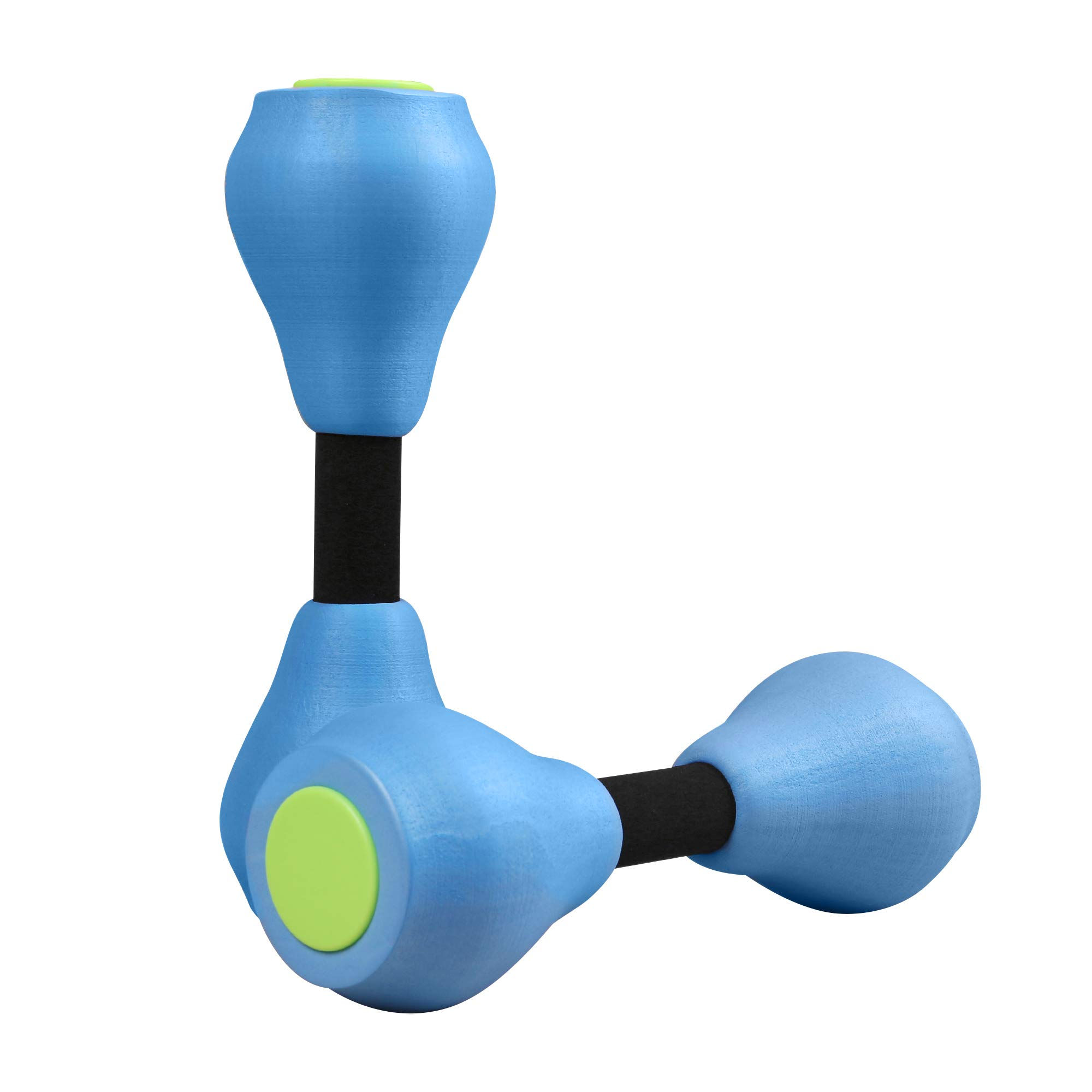 VIDELLY 2 Pieces Water Dumbbells Aquatic Exercise Dumbbells Pool Fitness Water A