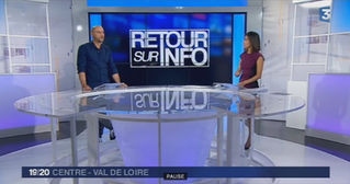 Quand ça impressionne ... Le bâtisseur passe au "19-20" sur la chaîne TV locale!