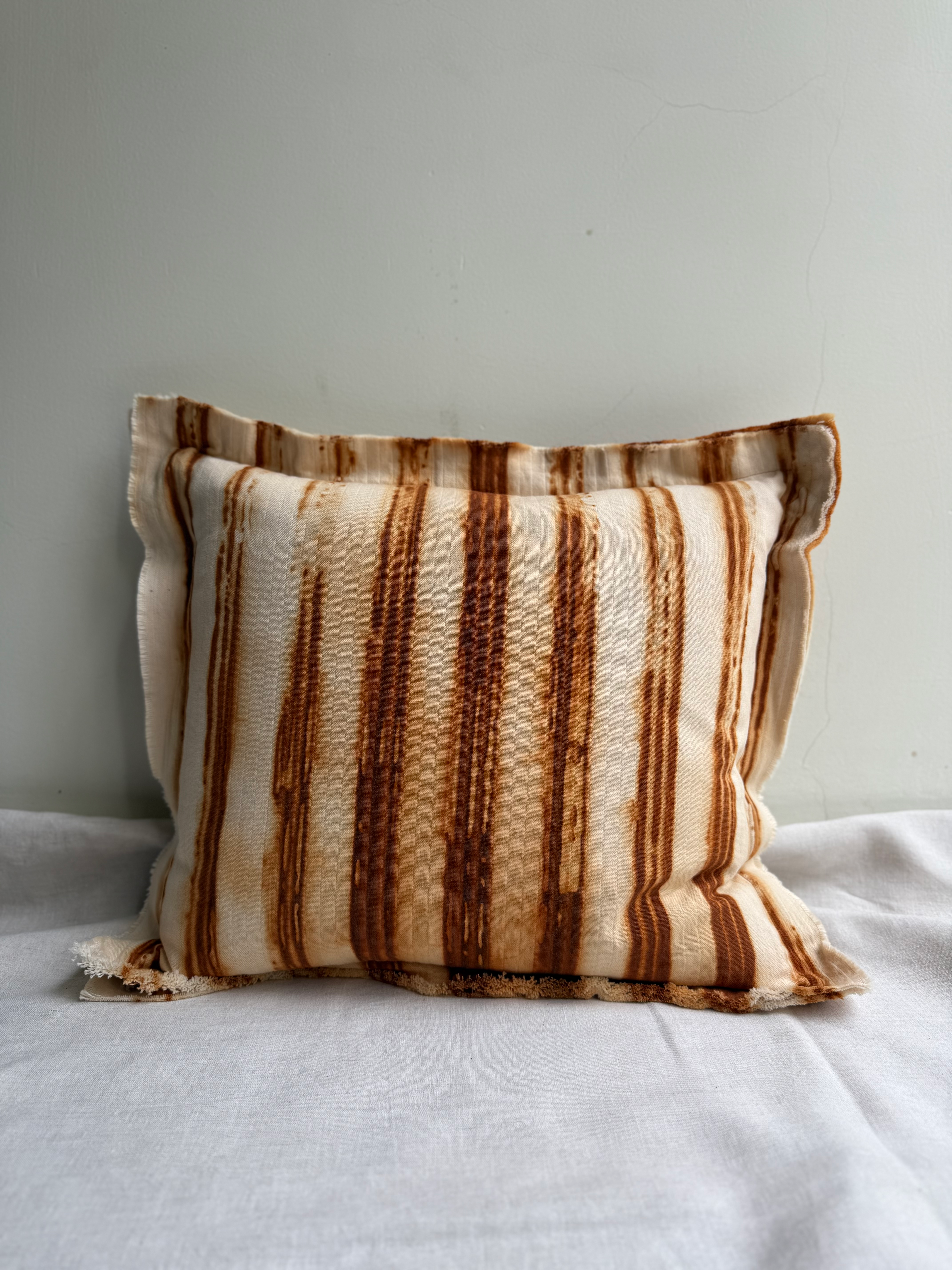 Rust Dyed Cushion