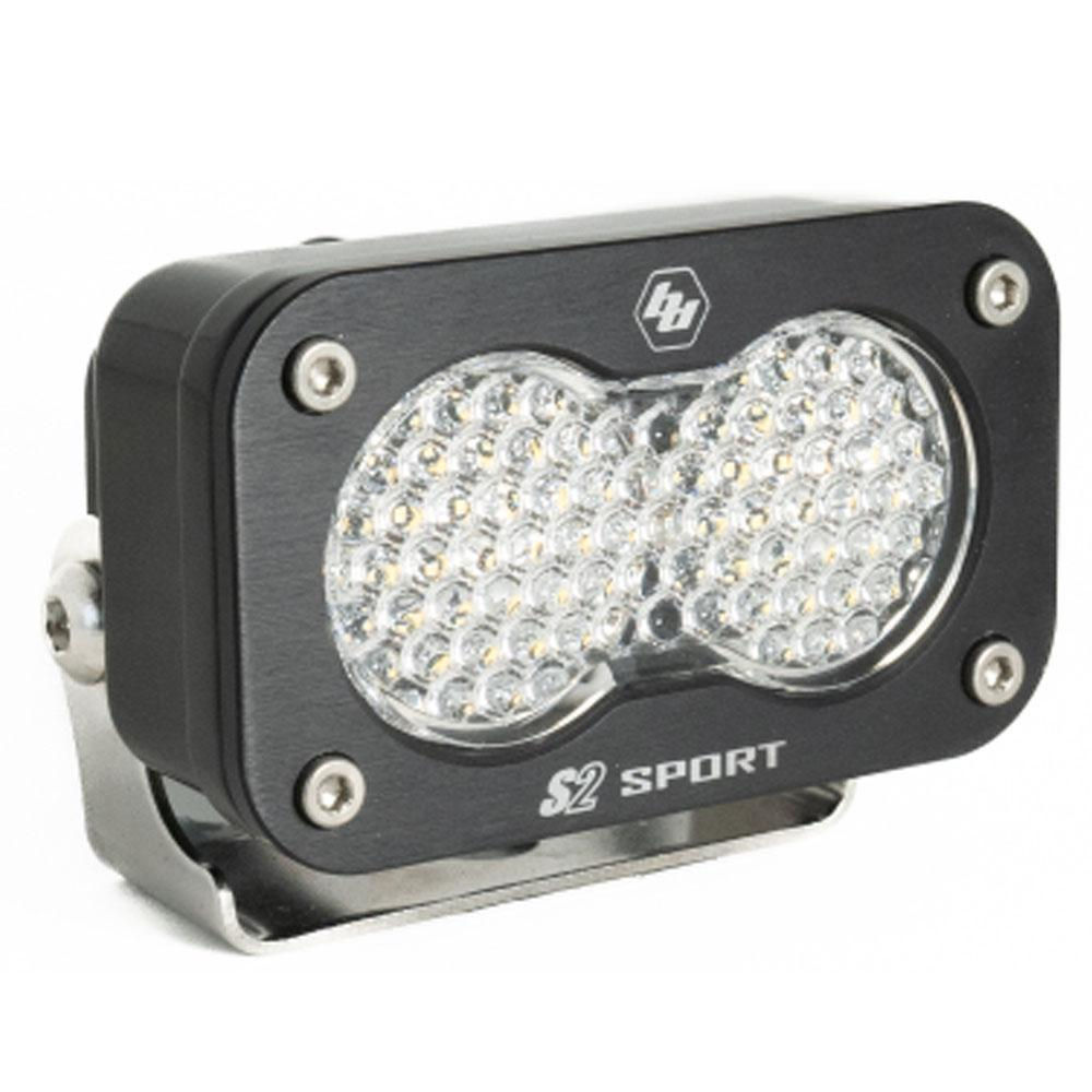 LED Work Light Clear Lens Each S2 Sport Baja Designs